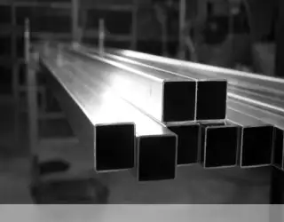 Труба алюминиевая профильная, бокс 